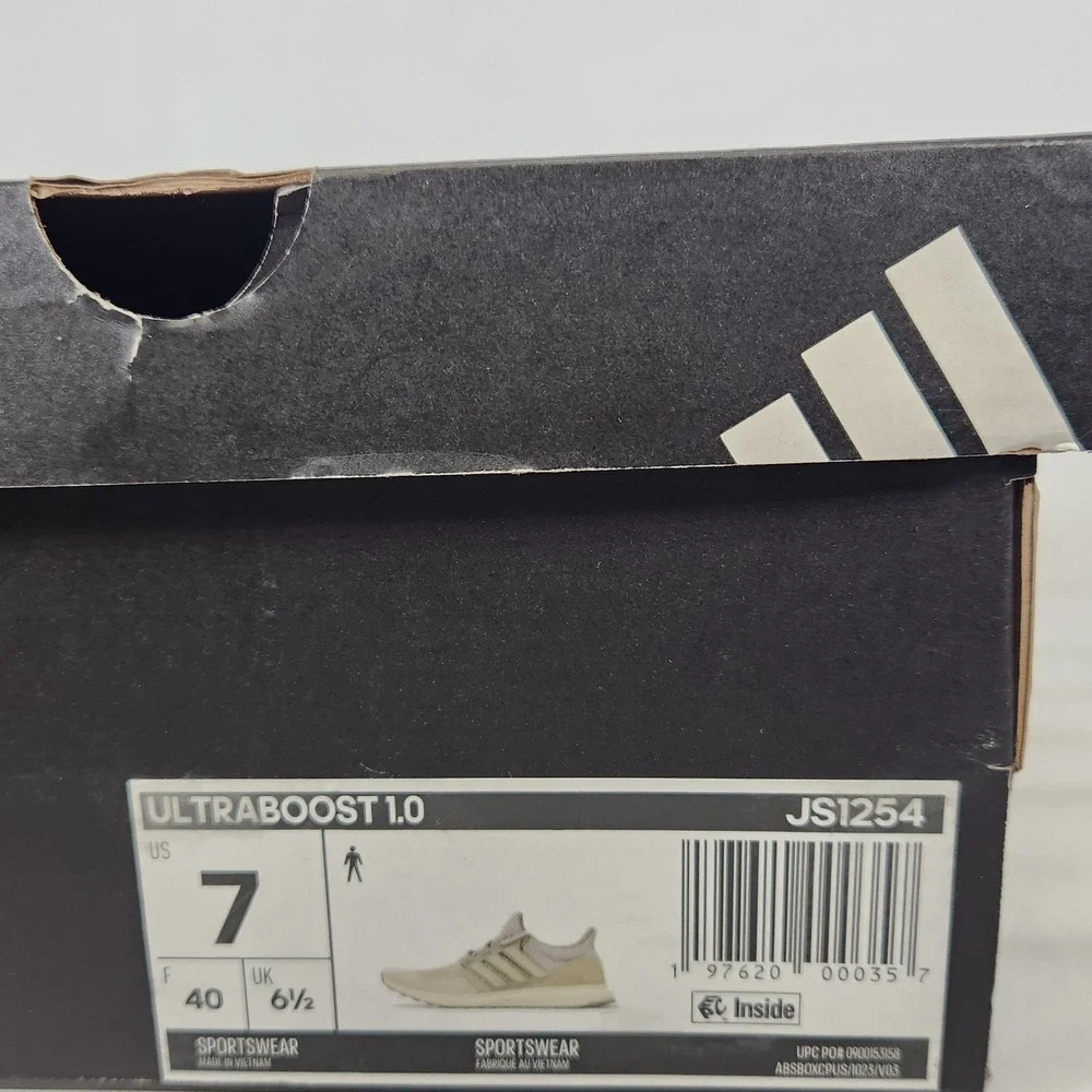 Adidas Ultraboost 1.0 Running Shoes Mens Size 7 Sand Tan Athletic Sneakers